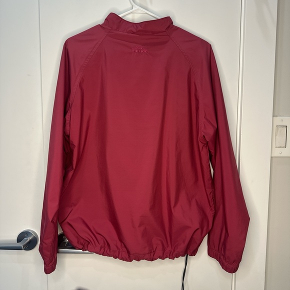 Red Quarter-Zip Pullover - Picture 6 of 6